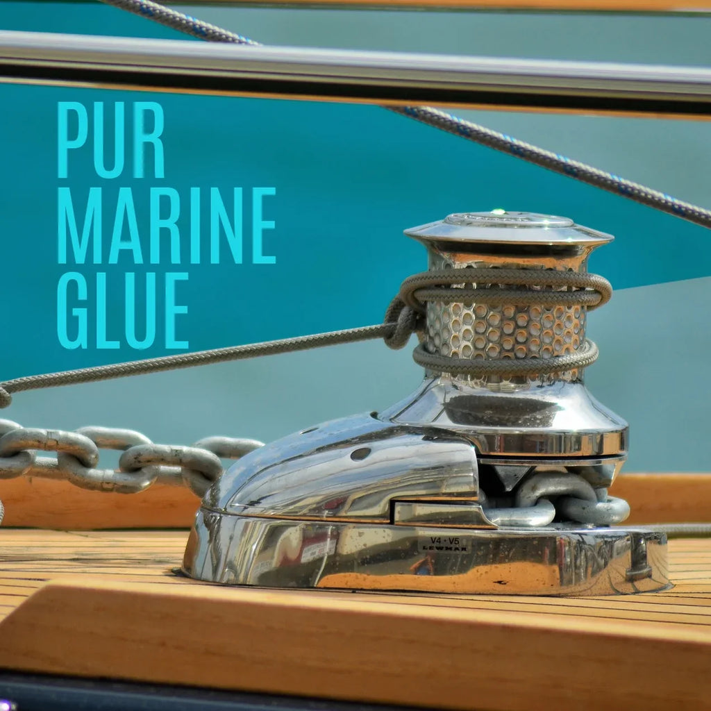 Liquid Polyurethane Glue 16 oz. Bottle Marine Glue For Boats and RVs Natural PU Adhesive for Above and Below the Liquid (1 Pack)