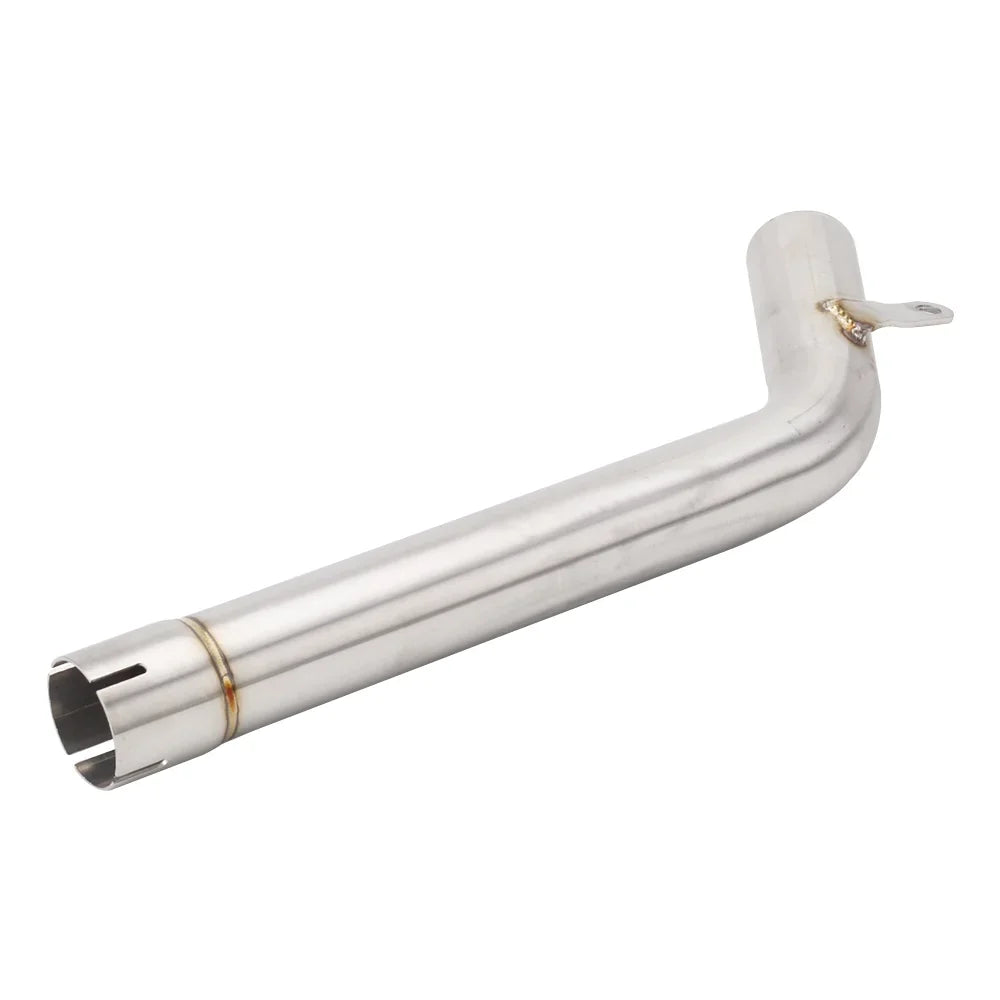 XLYWKJ For Yamaha FZ6 S2 FAZER 2004-2009 Motorcycle Exhaust Tube Muffler Middle Link Tube 1-Set