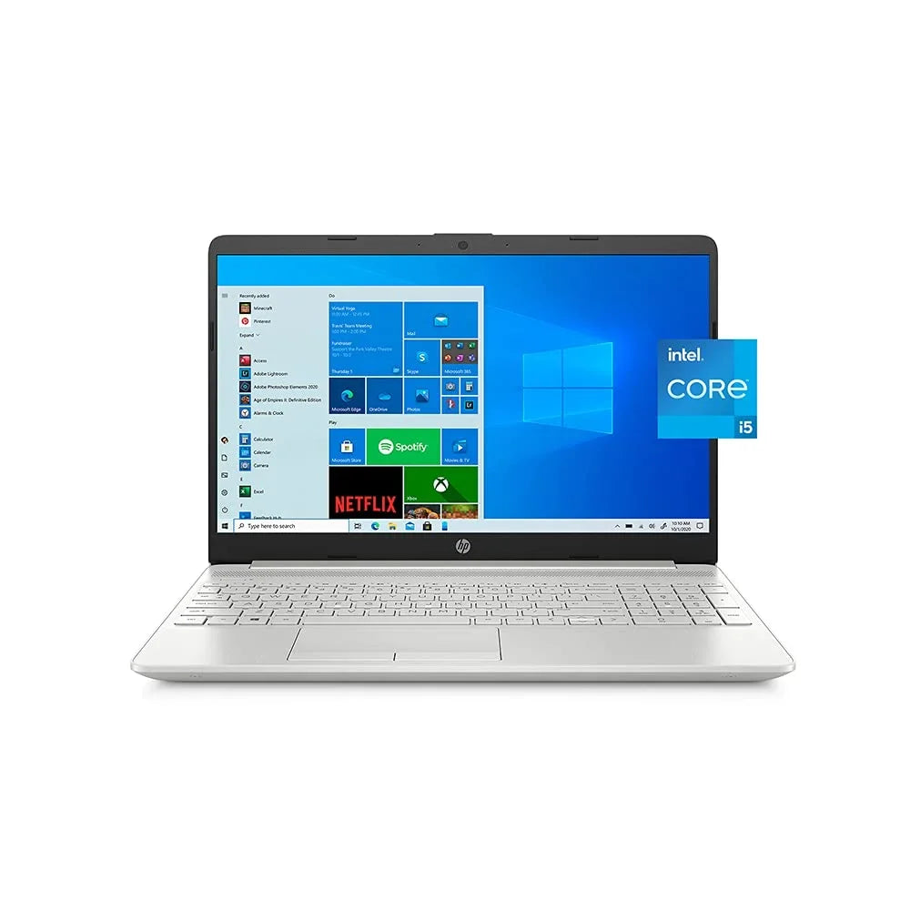 2021 15.6" FHD Notebook Computer, 11th Gen Core i5-1135G7(Beats i7-1065g7), 16GB DDR4 RAM, 1TB PCIe SSD, Iris Xe Graphics, HD Webcam, Stereo Speakers, Windows 10, Silver, 32GB USB Card