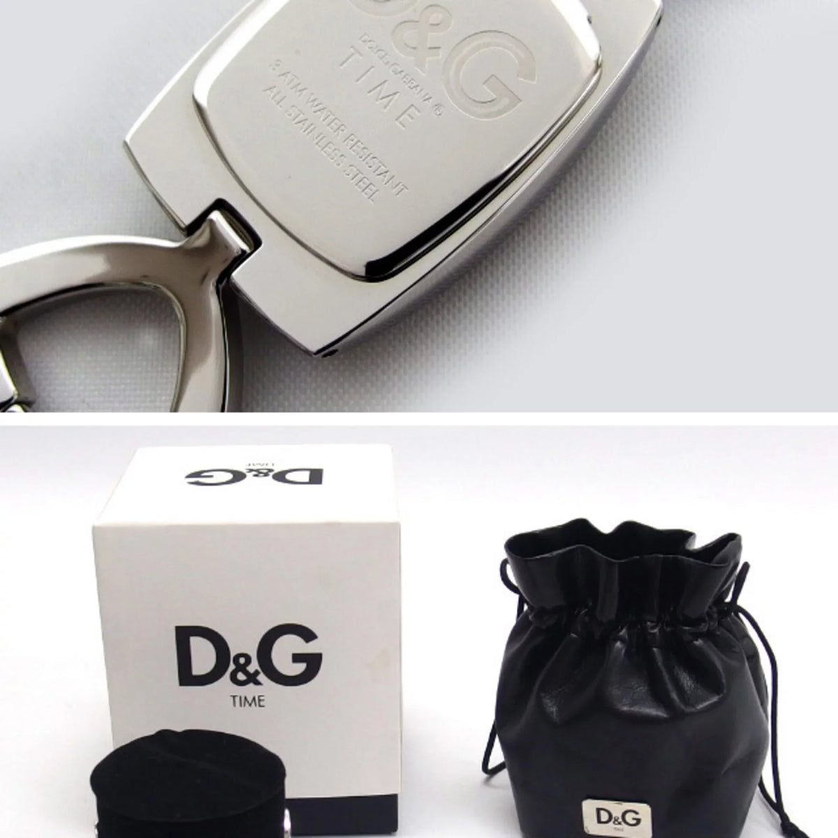 Pre-Owned D&G Ladies Watch Quartz Silver Dial (Fair)