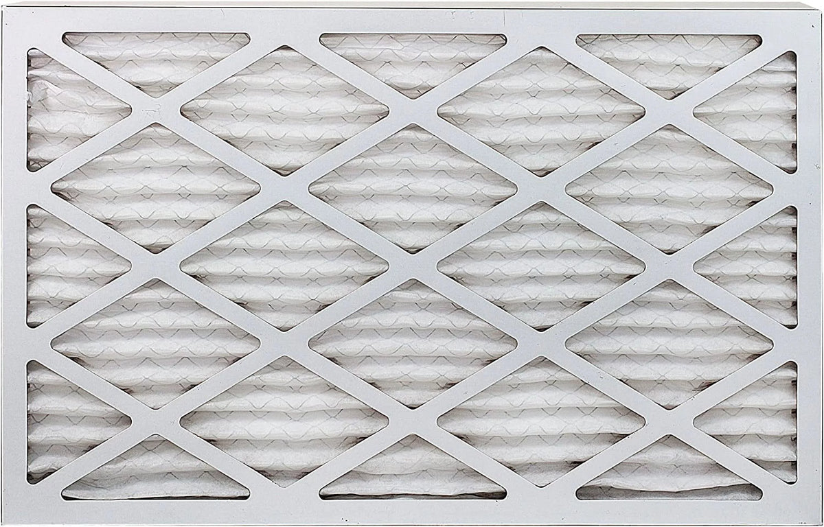 Filterbuy 15x28x1 MERV 8 Pleated HVAC AC Furnace Air Filters (12-Pack)