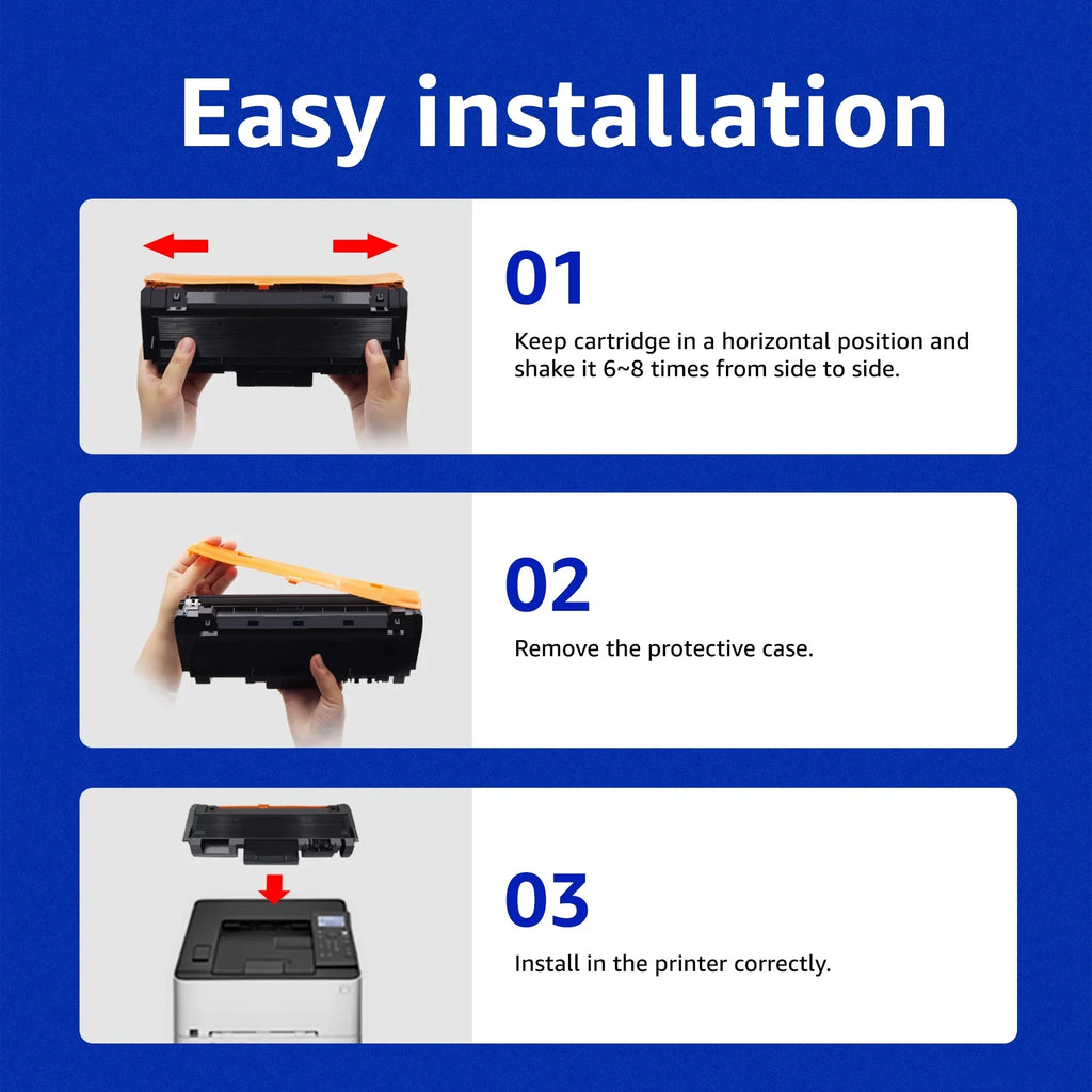 MLT-D116L Toner Cartridge Compatible for 116L MLT-D116L MLTD116L MLT116L, Use with Epress SL-M2825DW SL-M2835DW SL-M2885FW SL-M2875FD SL-M2875FW SL-M2625D Printer, 3 Black