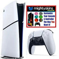 PlayStation 5 (PS5) Digital Console Slim Edition W/ Mightyskins Custom Skin Code Voucher - Bundle