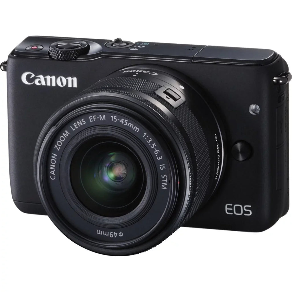 EOS M10 18 Megapixel Mirrorless Camera with Lens, 0.59", 1.77", Black