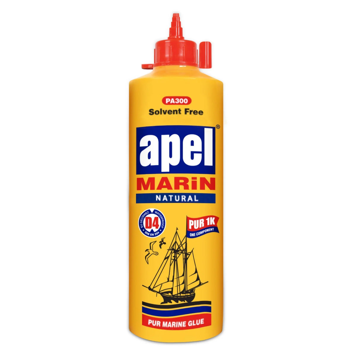 Liquid Polyurethane Glue 16 oz. Bottle Marine Glue For Boats and RVs Natural PU Adhesive for Above and Below the Liquid (1 Pack)