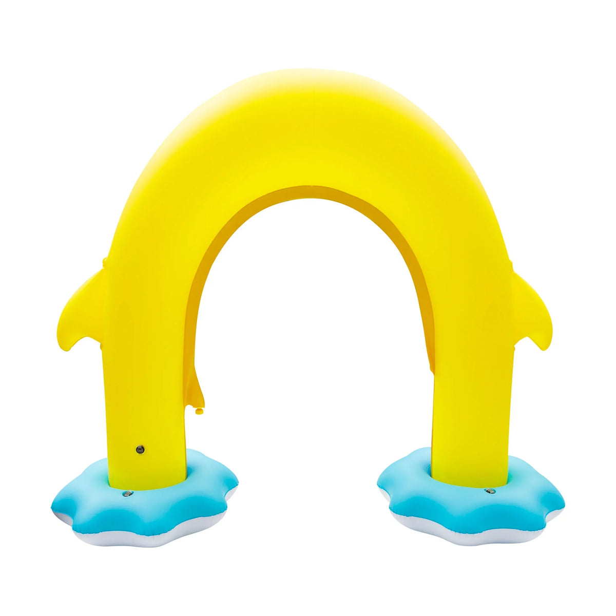 Pinkfong Baby Shark 5ft Inflatable Rainbow Arch, Backyard Fluid Sprinkler Summer Fun (Ages 2+)