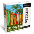 Lantern Press 1000 Piece Jigsaw Puzzle, North Shore, Hawaii, Surfboard Fence