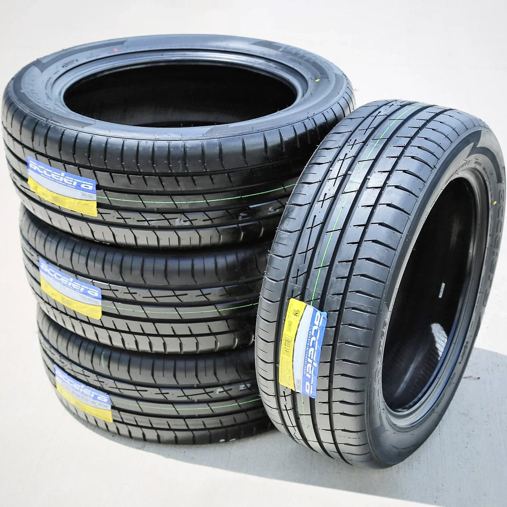 Pair of 2 (TWO) Accelera Iota ST68 255/60R19 109H AS A/S Efficiency Tires Fits: 2010 Buick Enclave CXL, 2021 Lincoln Aviator Base