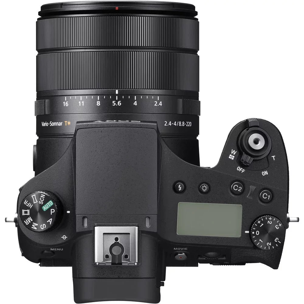 Cyber-shot DSC-RX10 IV Digital Camera + Spider Tripod + Case - 32GB Kit