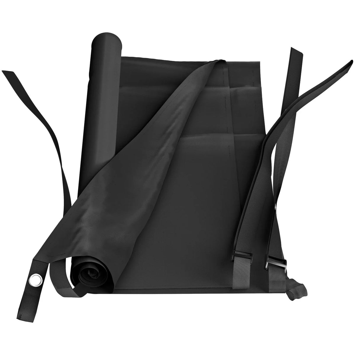 VEVOR 5'x5' UV-Proof T-Top Sun Shade Kit - 600D Polyester with Rustproof Telescopic Steel Poles, Fluid Easy Assembly for T-Tops & Bimini Tops