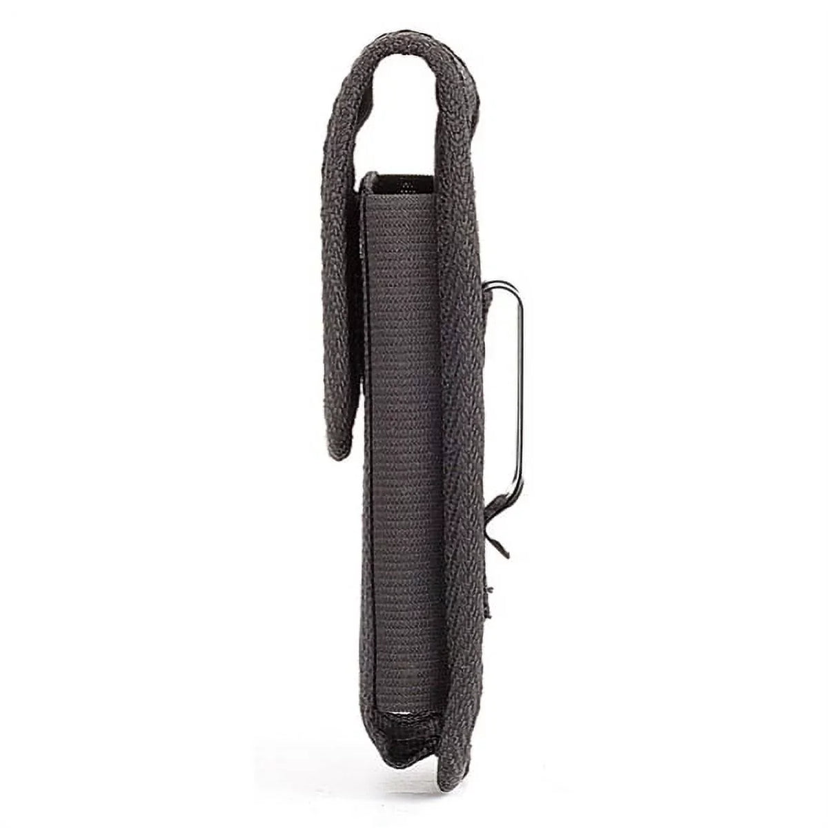 Rugged Tough Canvas Case Holster Metal Belt Clip w Black Type-C Retractable USB Cable Charger Power Wire Sync Y1G for ZTE Axon 9 Pro