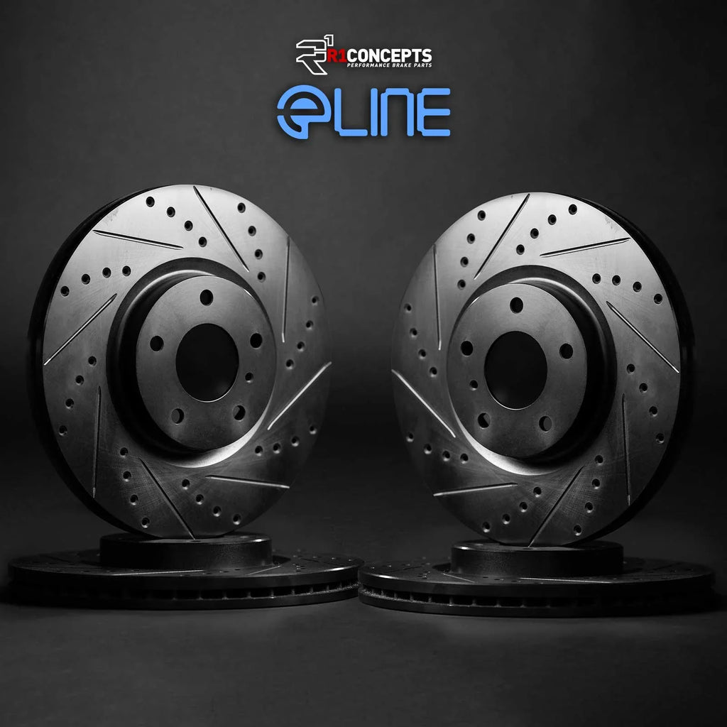 R1 Concepts Whpn2 54245 R1 Concepts Brake Rotor D/S Black Fits select: 2012 FORD FOCUS, 2013-2018 FORD FOCUS SE