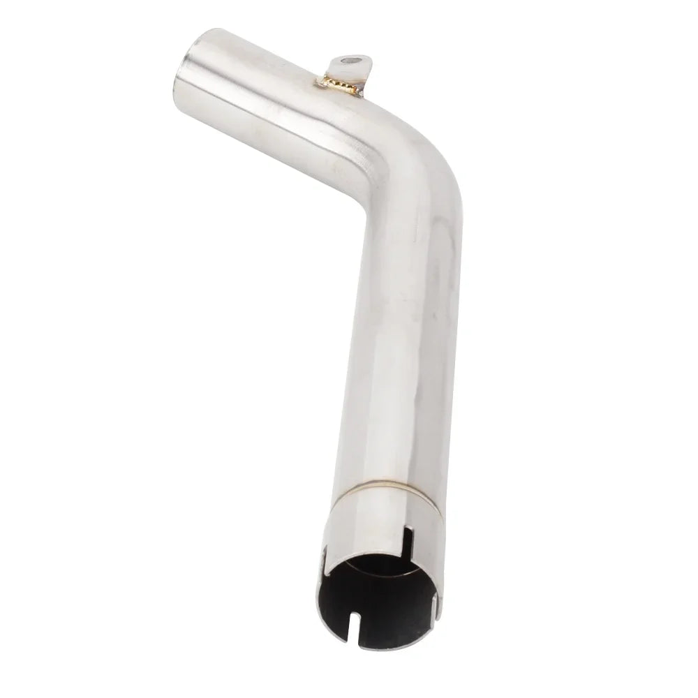 XLYWKJ For Yamaha FZ6 S2 FAZER 2004-2009 Motorcycle Exhaust Tube Muffler Middle Link Tube 1-Set