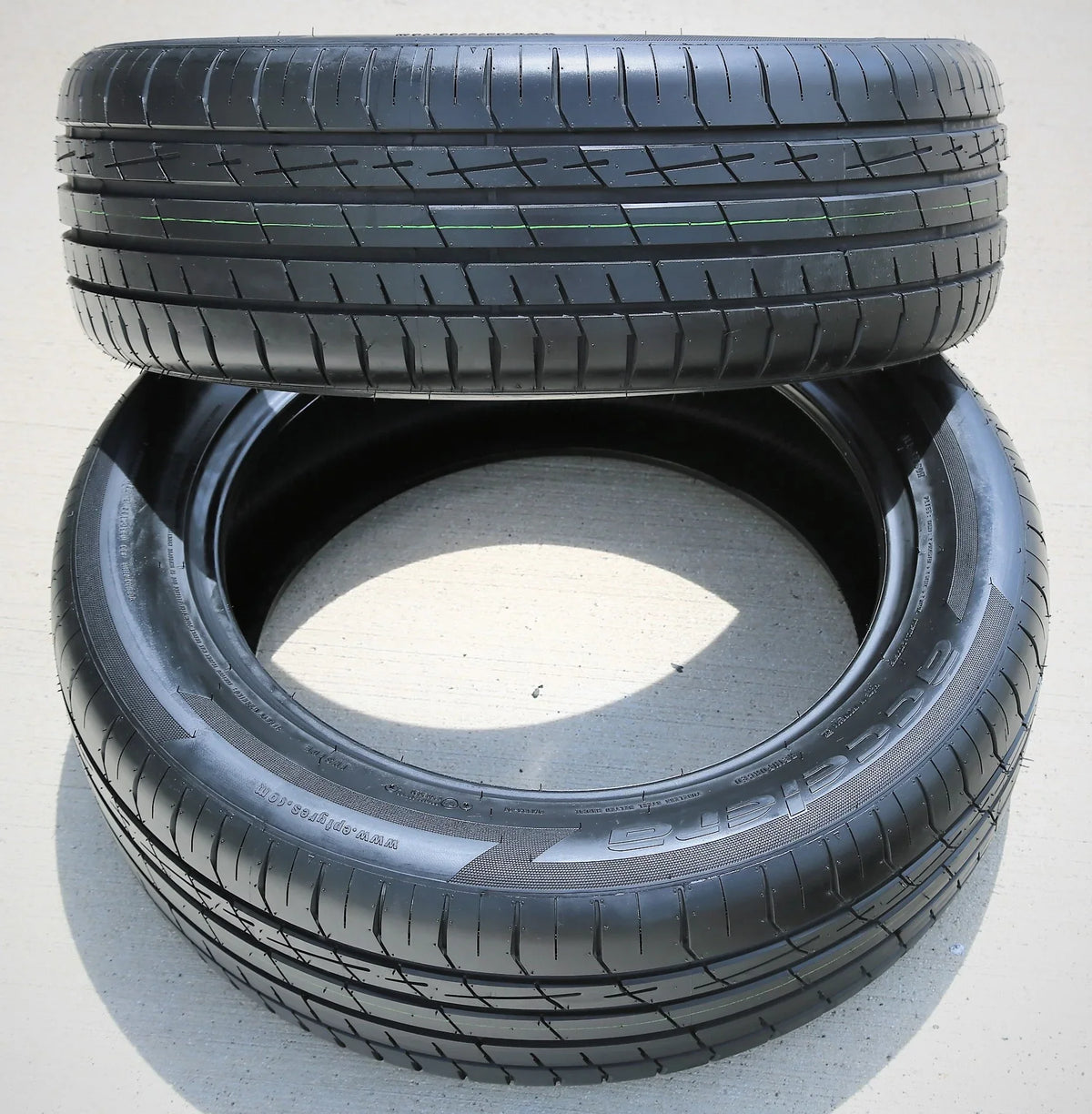 Pair of 2 (TWO) Accelera Iota ST68 255/60R19 109H AS A/S Efficiency Tires Fits: 2010 Buick Enclave CXL, 2021 Lincoln Aviator Base