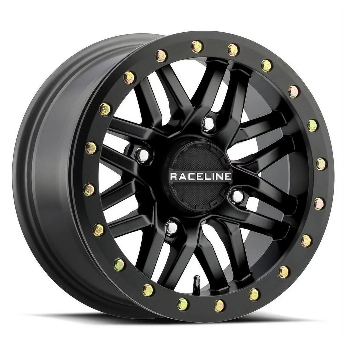 Raceline Ryno Bdlk 14" Bk Wheels 27" Reptile Tires Kawasaki Mule Pro FXT