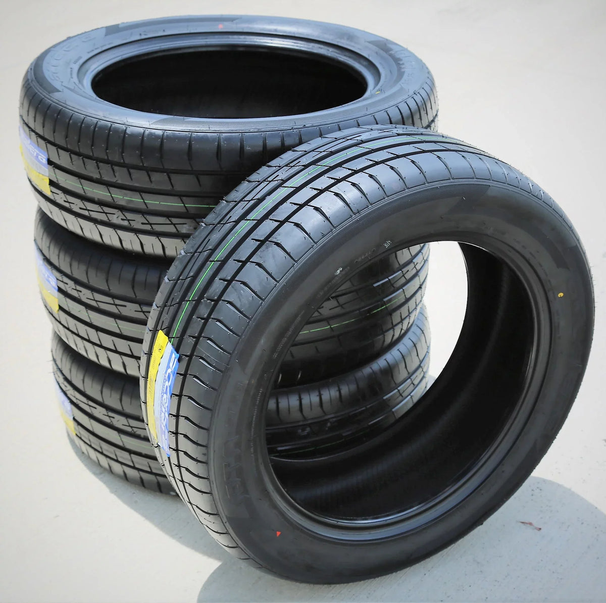 Pair of 2 (TWO) Accelera Iota ST68 255/60R19 109H AS A/S Efficiency Tires Fits: 2010 Buick Enclave CXL, 2021 Lincoln Aviator Base
