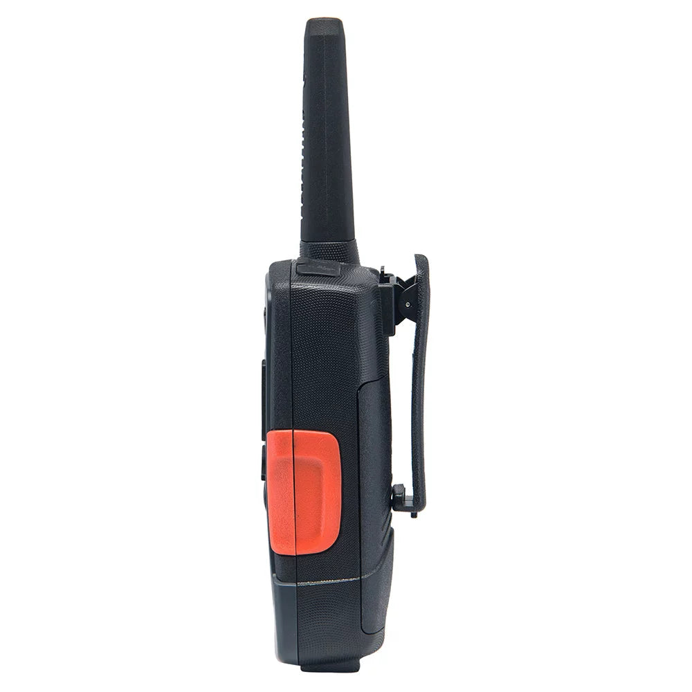 Cobra ACXT1035R FLT CAMO Fluid Walkie Talkies for Adults - Rechargeable, Floats, 22 Channels, Long Range 37-Mile Two-Way Radio Set (2-Pack)