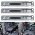 KOJEM Rear Seat Brackets Fit for 2007-2018 Mercedes Benz Sprinter Models Set of 3 Steel Silvery
