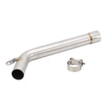 XLYWKJ For Yamaha FZ6 S2 FAZER 2004-2009 Motorcycle Exhaust Tube Muffler Middle Link Tube 1-Set
