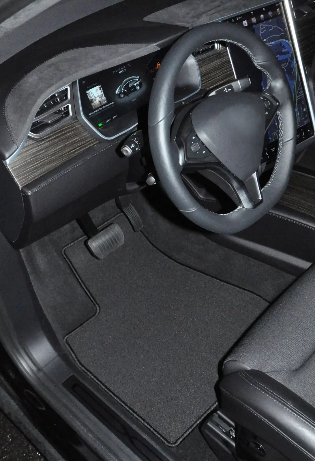 GGBAILEY Toyota Highlander Black Classic Carpet Car Mats / Floor Mats, Custom Fit for 2014, 2015, 2016, 2017, 2018, 2019 - Small Trunk / Cargo Mat