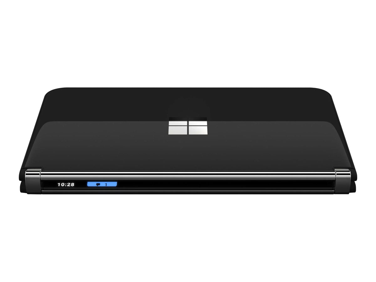 Surface Duo 2 - 5G smartphone - dual-SIM - RAM 8 GB / Internal Memory 256 GB - OLED display - 8.3" 2688 x 1892 pixels (90 Hz) - 3x rear cameras 12 MP, 12 MP, 16 MP - front camera 12 MP - obsidian
