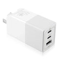 UrbanX 65W Fast Travel Charger with 3 Ports USB & Dual USB-C High-Speed Charging Compatible with Ulefone Power Armor 16 Pro/Armor 15/Power Armor 14 Pro/Power Armor 14/Armor 12 5G, iPhone,