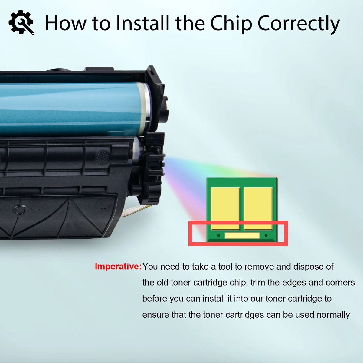 GREENCYCLE 8 Compatible for 134A W1340A (No Chip) Black Toner Cartridge Replacement with Laserjet M209dw MFP M234dw M234sdw M234sdn Printer