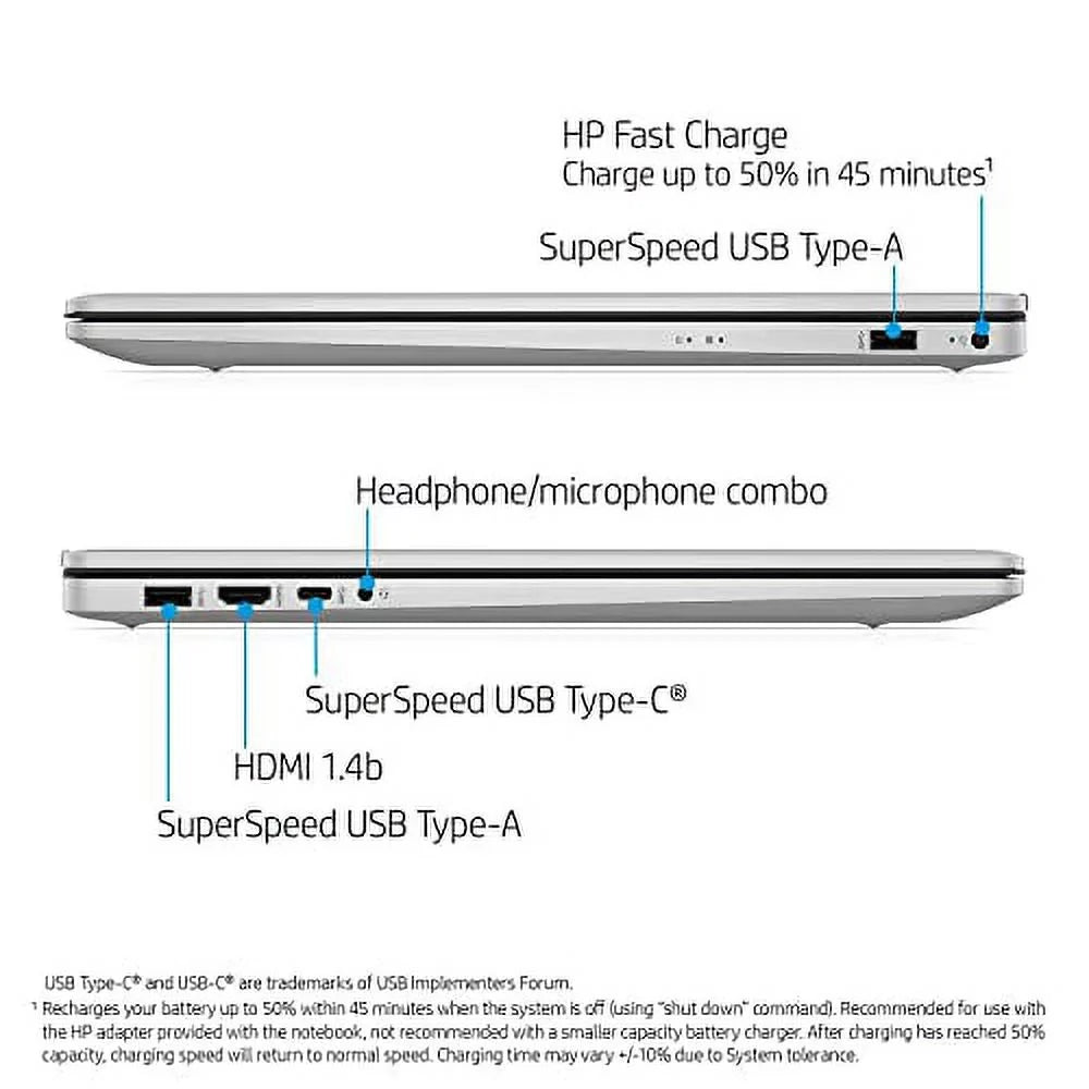 2022 High Capability Business Portable computer | 17.3" FHD IPS | 12th Core i5-1235U 10-Core | Iris Xe Graphics | 12GB DDR4 | 256GB SSD | USB-C | Backlit Keyboard | Windows 10 | TLG 32GB USB
