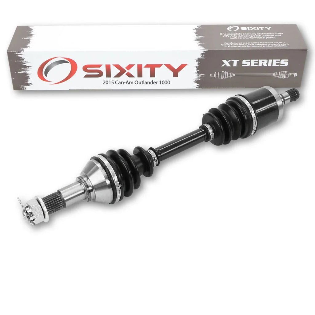 Sixity XT Front Left Axle compatible with Can-Am Outlander 1000 2015 - EFI STD 4X4