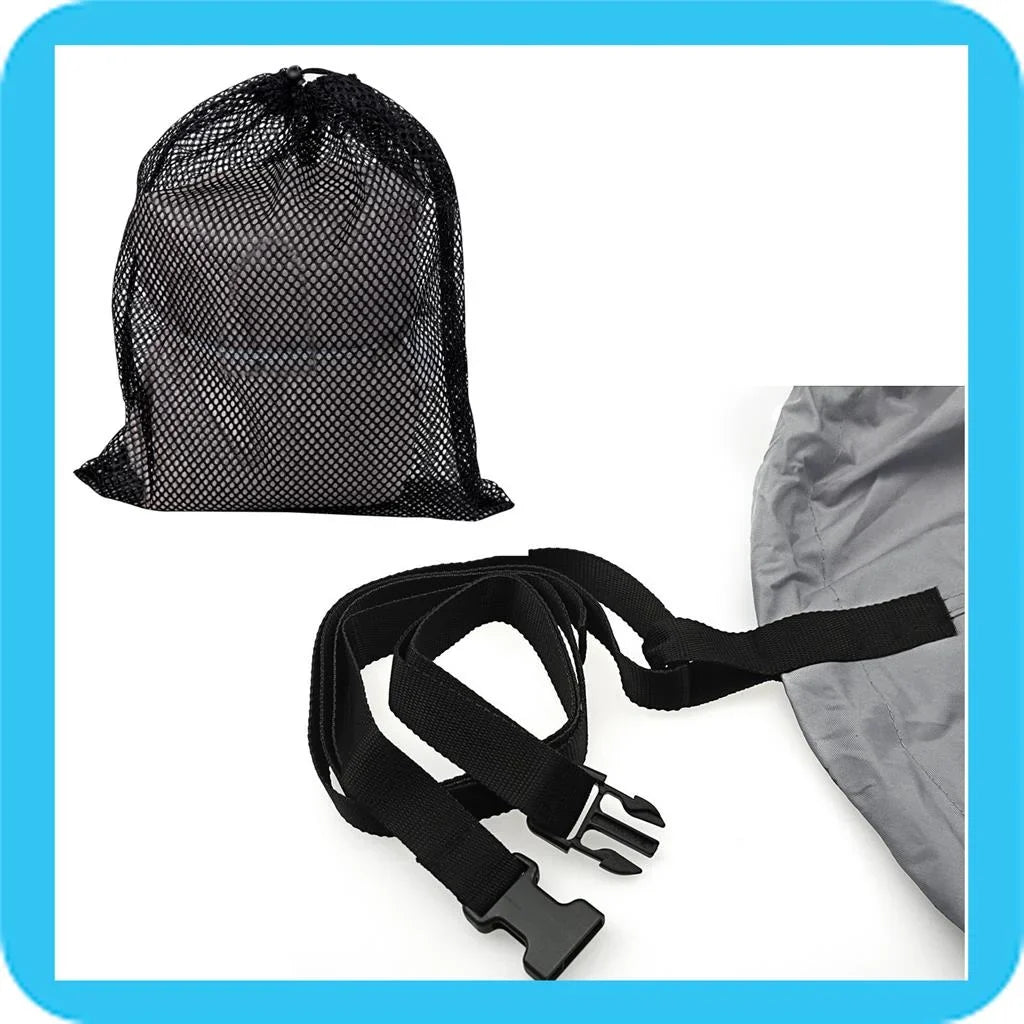 BOAT COVER Compatible for LUND 16 PIKE REBEL / WS-16 WITH PORT TROLL MTR STORAGE, TRAVEL, LIFT