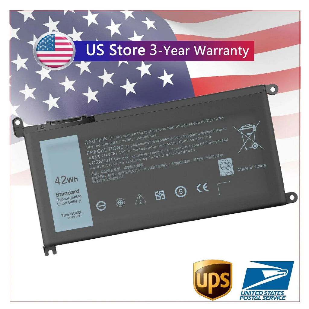 4Cell WDX0R Notebook Battery for Inspiron 13-5000 13-7000 15-5000 15-7000 NEW