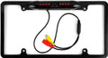 Fluid HD Wide Angle License Plate Car Rear View Backup Camera Night Black