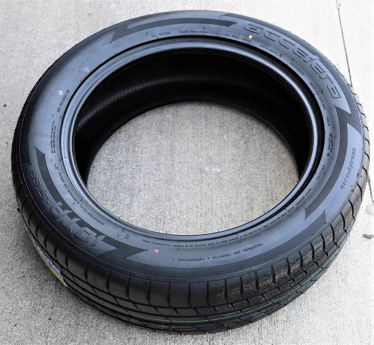 Pair of 2 (TWO) Accelera Iota ST68 255/60R19 109H AS A/S Efficiency Tires Fits: 2010 Buick Enclave CXL, 2021 Lincoln Aviator Base